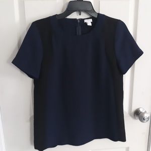 J.Crew short sleeved blouse
